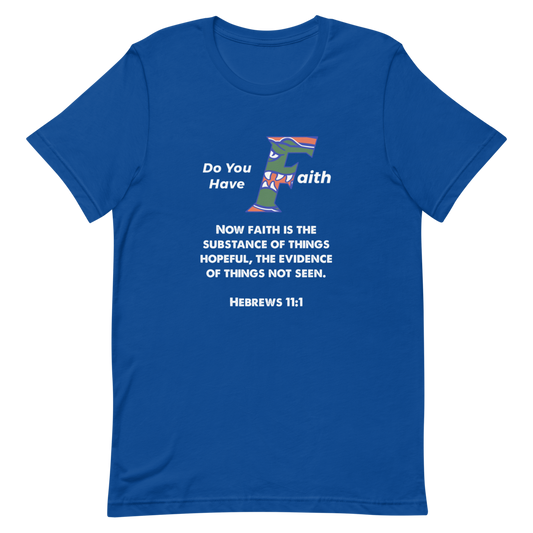 Gators Do You Have Faith Short Sleeve Shirts